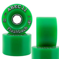 ABEC 11 Wheels 70's Flashback 70mm 78a Green 4 Pack