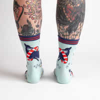 Sock it to Me "Whale-y Good Time" Womens Crew Socks
