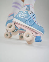 Rio Roller Milkshake Cotton Candy Roller Skates (Blue/Pink)