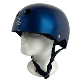 Triple 8 Skate Helmet SS Blue Metallic