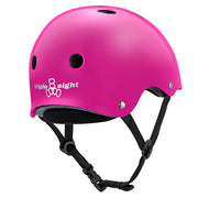 Triple 8 Deep Cover Helmet Pink Glossy