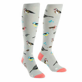 Sock it to Me "Birds of a Feather" Knee High Socks