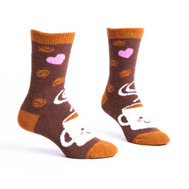 Sock it to Me "It's a Brew-tiful Day" No-Slip Crew Socks