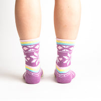 Sock it to Me "You Sweater Believe in Unicorns" No-Slip Crew Socks