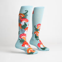 Sock it to Me "Wonderland Mushrooms" Knee High Socks