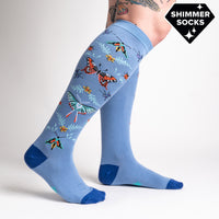 Sock it to Me "Butterfly in the Sky" Knee High Socks