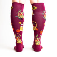 Sock it to Me "Autumn Harvest" Knee High Socks