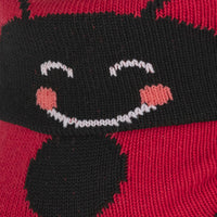 Sock it to Me "Love Bug" Junior Turn Cuff Crew Socks