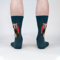 Sock it to Me "Bearly Awake" Mens Crew Socks