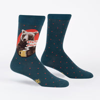 Sock it to Me "Bearly Awake" Mens Crew Socks