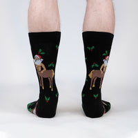 Sock it to Me "Sleighin' It" Mens Crew Socks