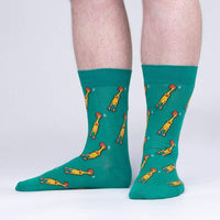 Sock it to Me Jokes On You Mens Crew Socks