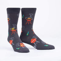 Sock it to Me The Steaks are High Mens Crew Socks