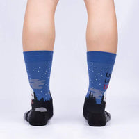 Sock it to Me "Live, Laugh, Lurk" Mens Crew Socks