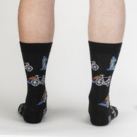 Sock it to Me "Fully Charged" Mens Crew Socks