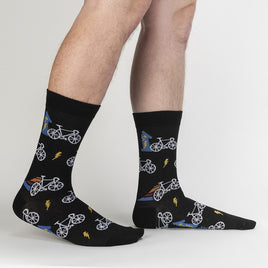 Sock it to Me "Fully Charged" Mens Crew Socks