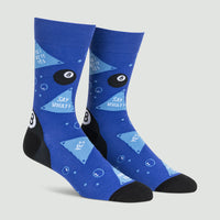 Sock it to Me Sources Say Yes Mens Crew Socks