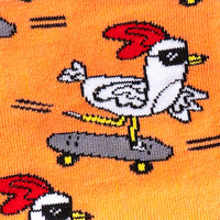 Sock it to Me "Rad Chicken" Mens Crew Socks