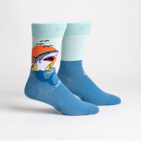 Sock it to Me "S.O.S" Mens Crew Socks