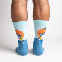 Sock it to Me "S.O.S" Mens Crew Socks