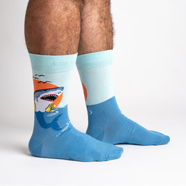 Sock it to Me "S.O.S" Mens Crew Socks