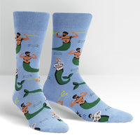 Sock it to Me Mermen Mens Crew Socks