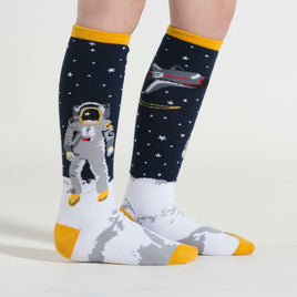 Sock it to Me "One Small Step" Youth Knee High Socks