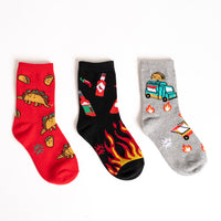 Sock it to Me "Tacosaurus" Junior Crew Socks 3-Pack