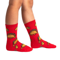 Sock it to Me "Tacosaurus" Junior Crew Socks 3-Pack