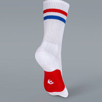 EPIC Socks White/Red/Blue