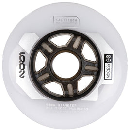 PS Access Combo Inline Wheels 90mm Natural - 4pack