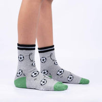 Sock it to Me "Let's Kick It" Youth Crew Socks 3-Pack