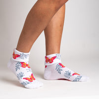 Sock it to Me Take Flight Turn Cuff Crew Socks