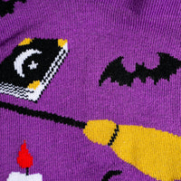 Sock it to Me "Witch, Please" Turn Cuff Crew Socks