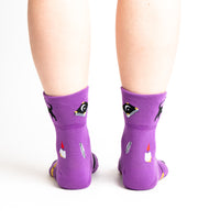 Sock it to Me "Witch, Please" Turn Cuff Crew Socks