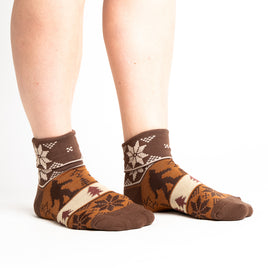 Sock it to Me "The Big-foot Lebowski" Turn Cuff Crew Socks