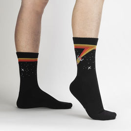 Sock it to Me "Space is the Place" Ribbed Crew Athletic Socks