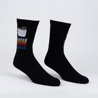 Sock it to Me "Hello Darkness My Old Friend" Ribbed Crew Athletic Socks