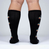 Sock it to Me "Pedal Power" Stretch Knee High Socks
