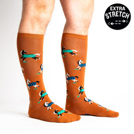 Sock it to Me "Horses Keep Me Stable" Stretch Knee High Socks