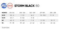 Powerslide Storm Black 80 Inline Skates