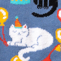 Sock it to Me "A Purr-fect Day" Womens Crew Socks