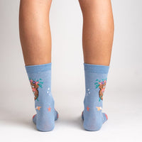Sock it to Me "Be Your-shell-f" Womens Crew Socks