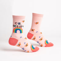 Sock it to Me "Oh, Honey" Womens Crew Socks