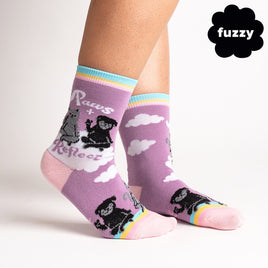 Sock it to Me "Paws + Reflect" Womens Crew Socks