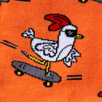 Sock it to Me "Rad Chicken" Womens Crew Socks