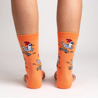 Sock it to Me "Rad Chicken" Womens Crew Socks