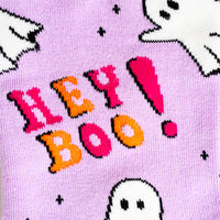 Sock it to Me "Hey Boo!" Womens Crew Socks