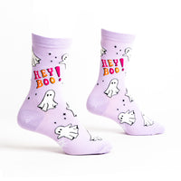 Sock it to Me "Hey Boo!" Womens Crew Socks