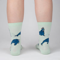 Sock it to Me "And I Will Walrus Love You" Womens Crew Socks